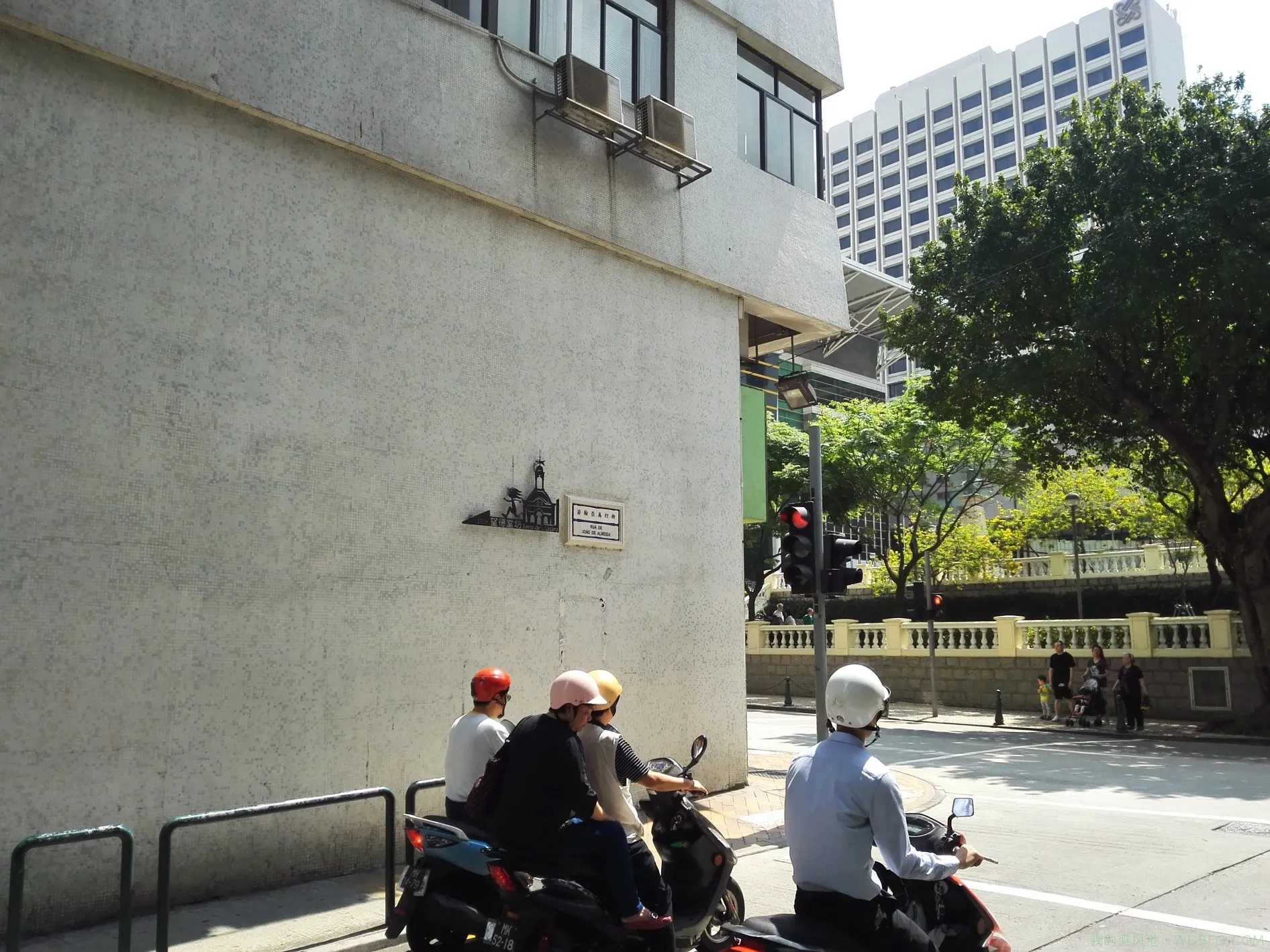 穿梭在澳门的大街小巷