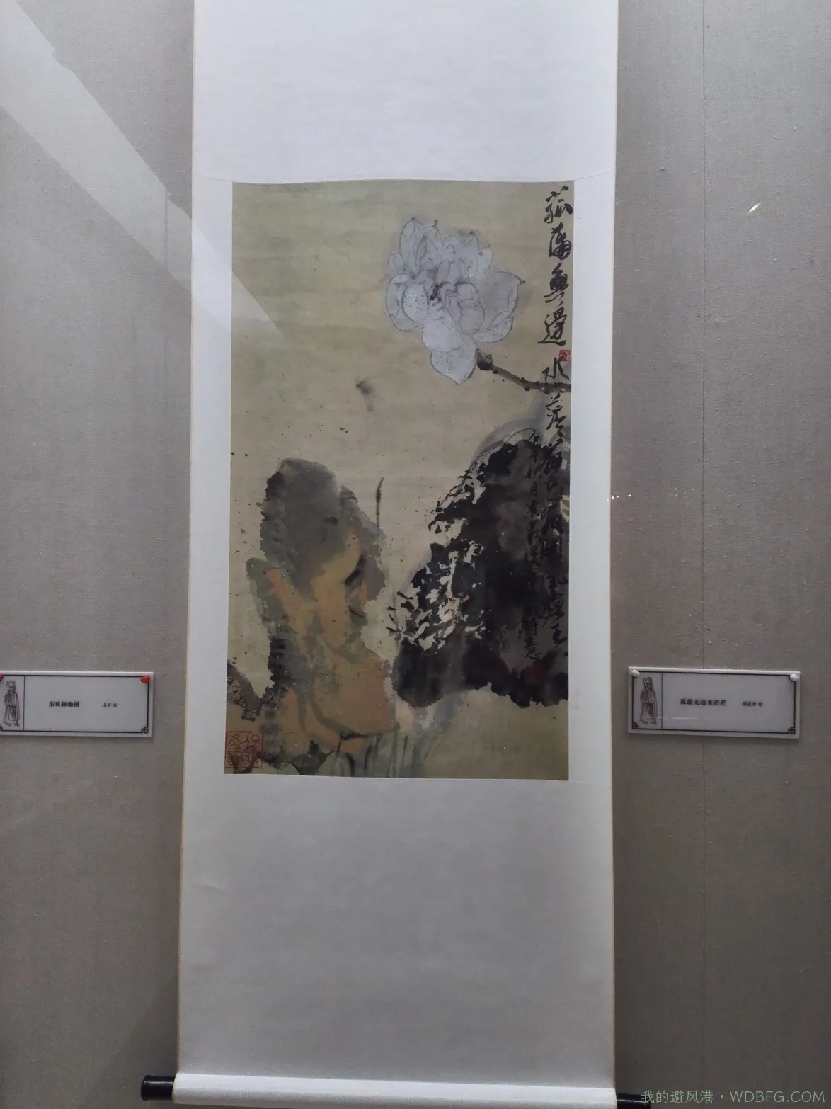 欣赏一下书法吧，要是把我爸也带来他估计很兴奋